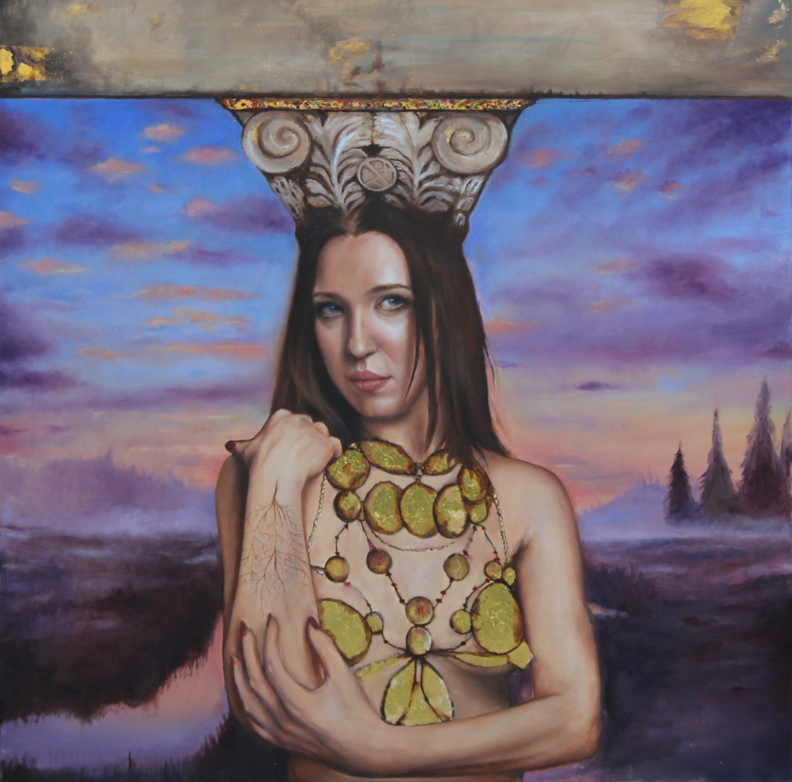 Olio su tela – 90x90 – 2025