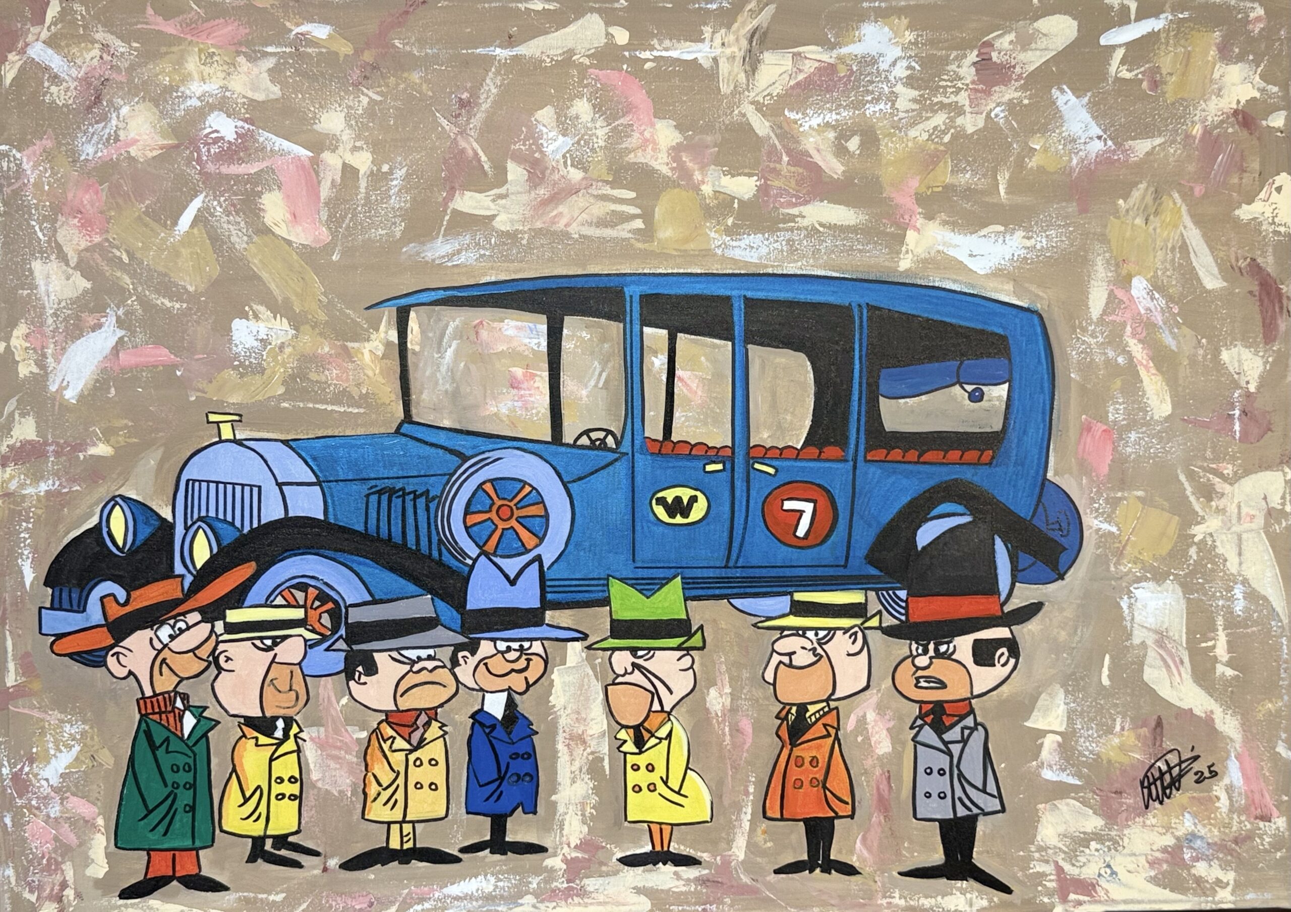Acrilico su tela – 70x50 – 2025