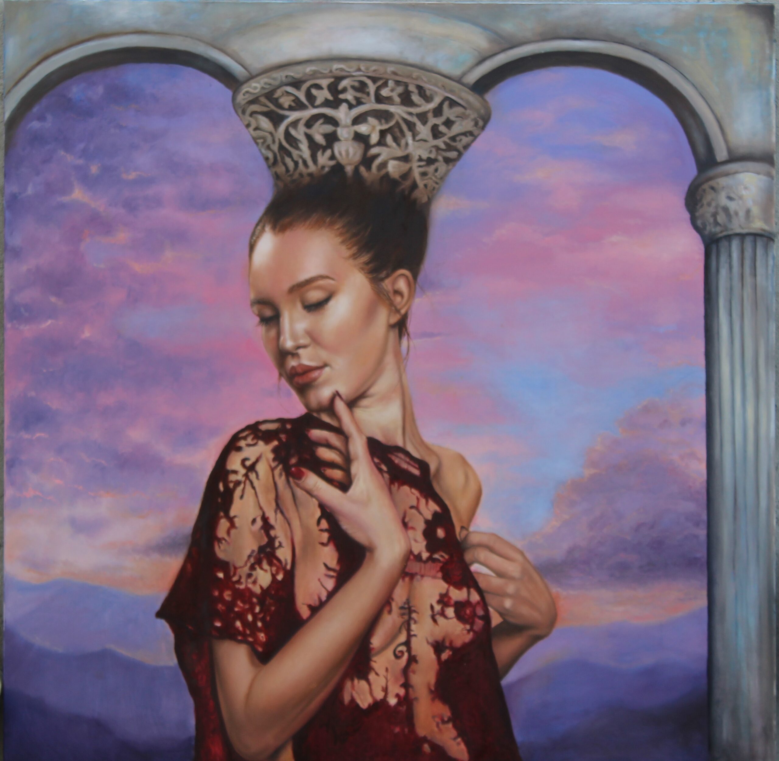 Olio su tela – 90x90 – 2025