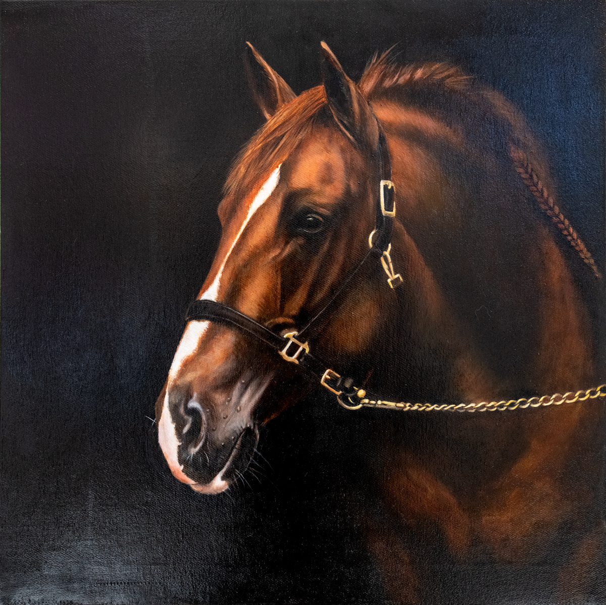 Olio su tela – 50x50 – 2024