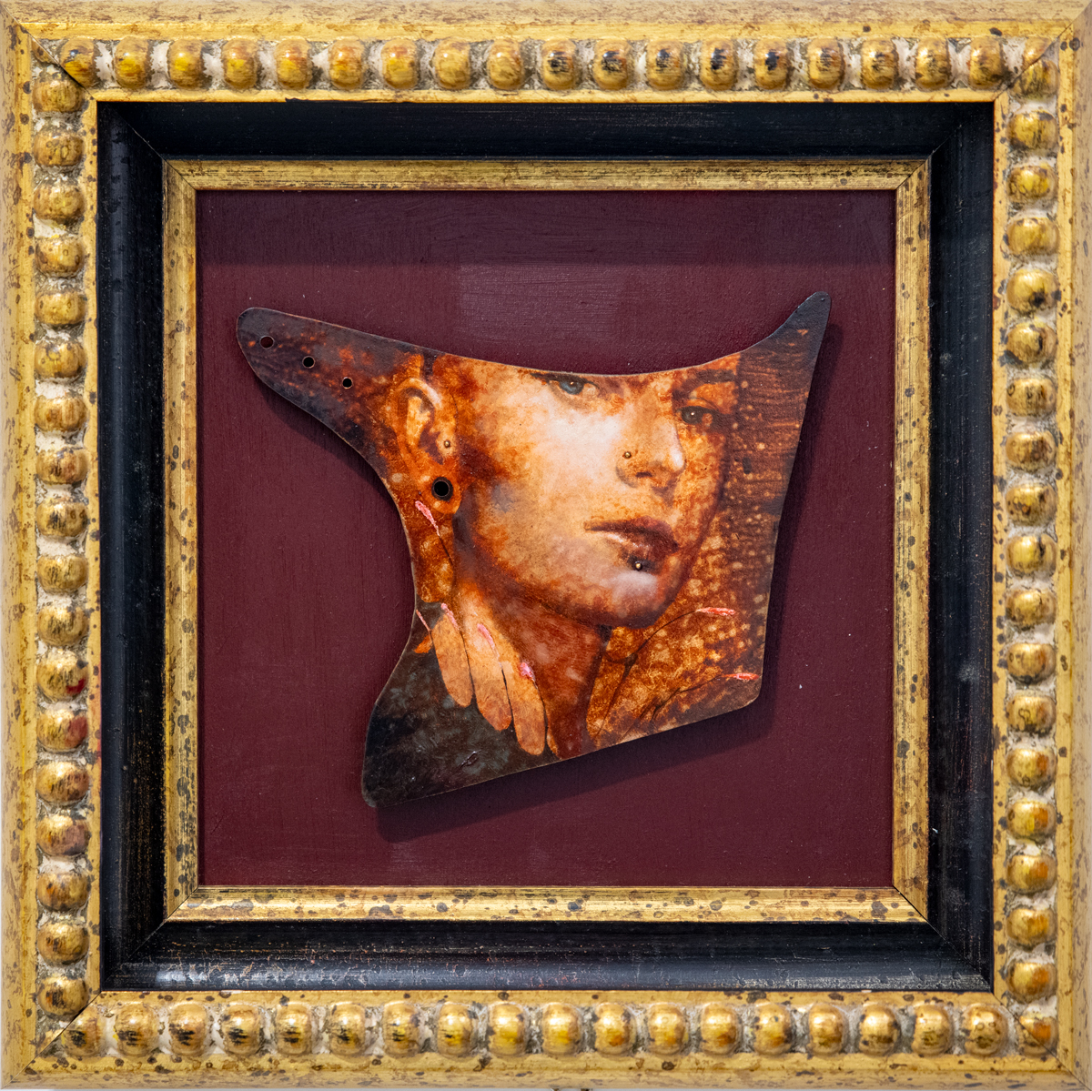 Olio su rame – 12x12 (cornice 18x15) – 2025